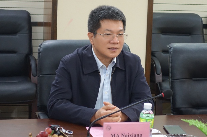 12月14日，馬乃祥出席座談會(huì)并致歡迎辭（黨委宣傳部 邱丹丹攝影）.jpg